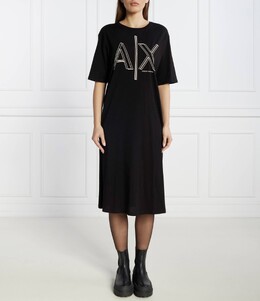 Armani Exchange: Чёрное платье 