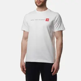 The North Face: Белая футболка 