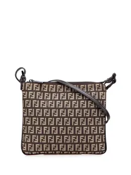 Fendi Pre-Owned: Коричневая сумка через плечо 