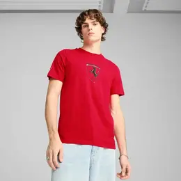 PUMA: Красная футболка  Ferrari
