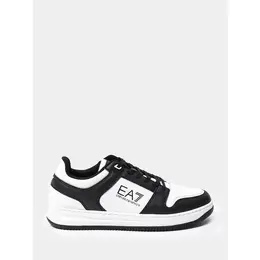EA7 EMPORIO ARMANI: Белые кроссовки 