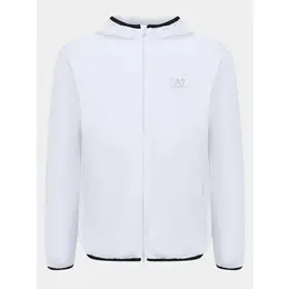 EA7 EMPORIO ARMANI: Белая куртка 