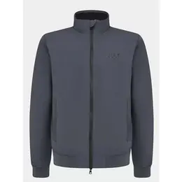 EA7 EMPORIO ARMANI: Серая куртка 