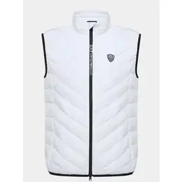 EA7 EMPORIO ARMANI: Белый жилет 