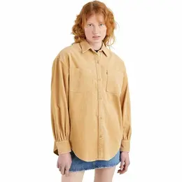 Levi's: Коричневая рубашка 