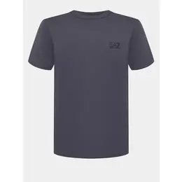 EA7 EMPORIO ARMANI: Тёмная футболка 