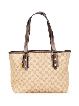 Gucci Pre-Owned: Коричневая сумка-шоппер 