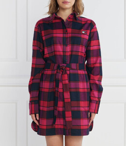Tommy Jeans: Красное платье 