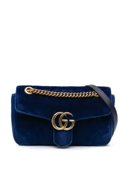 Gucci Pre-Owned: Голубая сумка через плечо 
