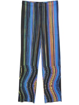 Pleats Please Issey Miyake: Чёрные брюки 