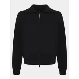 Armani Exchange: Тёмный свитер 