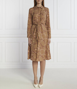 Lauren Ralph Lauren: Коричневое платье 