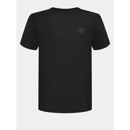Armani Exchange: Чёрная футболка 