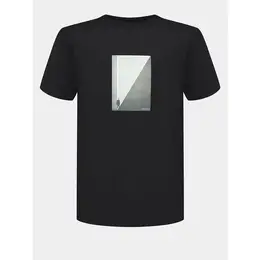 Armani Exchange: Чёрная футболка 