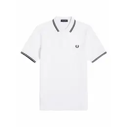 FRED PERRY: Белое поло 