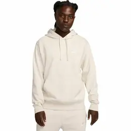 NIKE: Светлая толстовка  Club