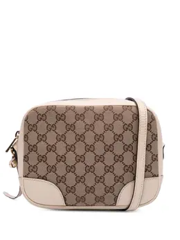 Gucci Pre-Owned: Коричневая сумка через плечо 