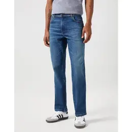 Wrangler: Синие джинсы 