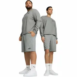 PUMA: Серые шорты  Essentials