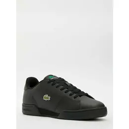 LACOSTE: Чёрные кеды 