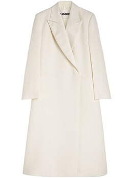 Jil Sander: Белое пальто 