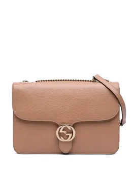 Gucci Pre-Owned: Коричневая сумка через плечо 