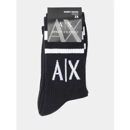 Armani Exchange: Тёмные носки 