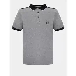 Armani Exchange: Тёмная футболка 