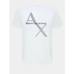 Armani Exchange: Белая футболка 