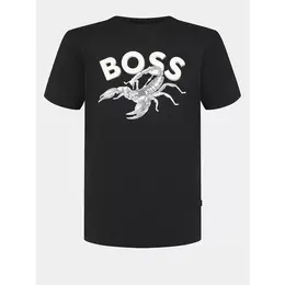 BOSS: Чёрная футболка 