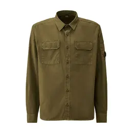 C.P. COMPANY: Тёмная рубашка 