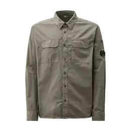 C.P. COMPANY: Серая рубашка 