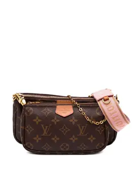 Louis Vuitton Pre-Owned: Коричневая сумка 