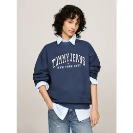 Tommy Jeans: Синий свитшот 