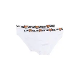 MOSCHINO: Серебристые трусы 