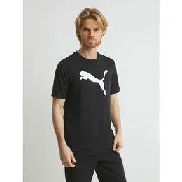 PUMA: Чёрная футболка 