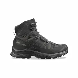 Salomon: Чёрные ботинки 