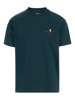 Carhartt WIP: Футболка  Script с коротким рукавом
