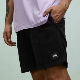 Stussy: Чёрные шорты 