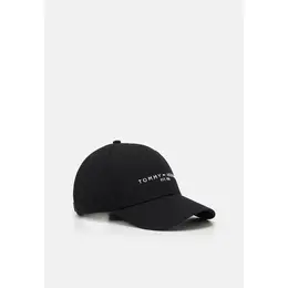TOMMY HILFIGER: Чёрная кепка 