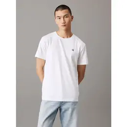 Calvin Klein Jeans: Белая футболка 