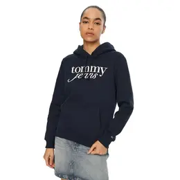 Tommy Jeans: Синяя толстовка 