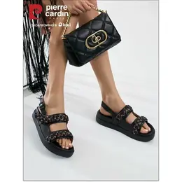 Pierre Cardin: Чёрные сандалии 