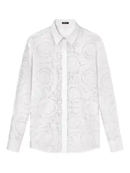 Versace: Жаккардовая рубашка  Barocco