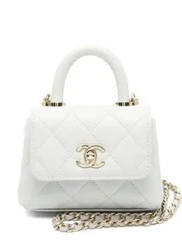 CHANEL Pre-Owned: Светлая сумка 