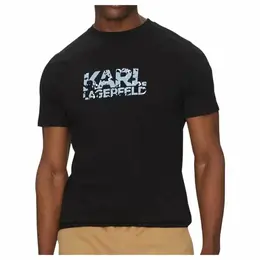 Karl Lagerfeld: Чёрная футболка 