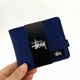 Stussy: Синий кошелёк 