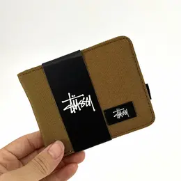 Stussy: Коричневый кошелёк 