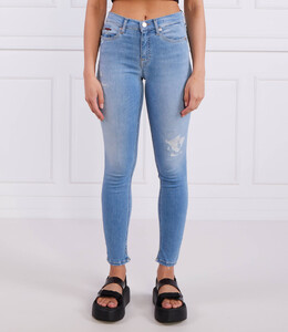 Tommy Jeans: Синие джинсы  Nora