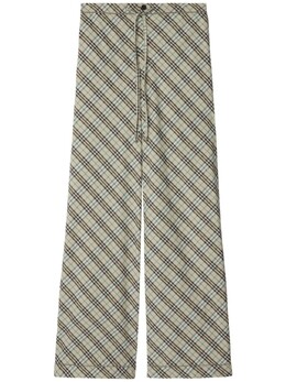 Burberry: Брюки в клетку 
